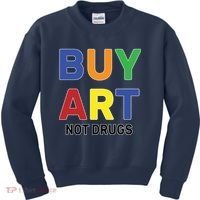 Buy Art Not Drugs Logo Kids Sweatshirt thumb 0