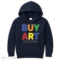 Buy Art Not Drugs Logo Kids Hoodie thumb 0