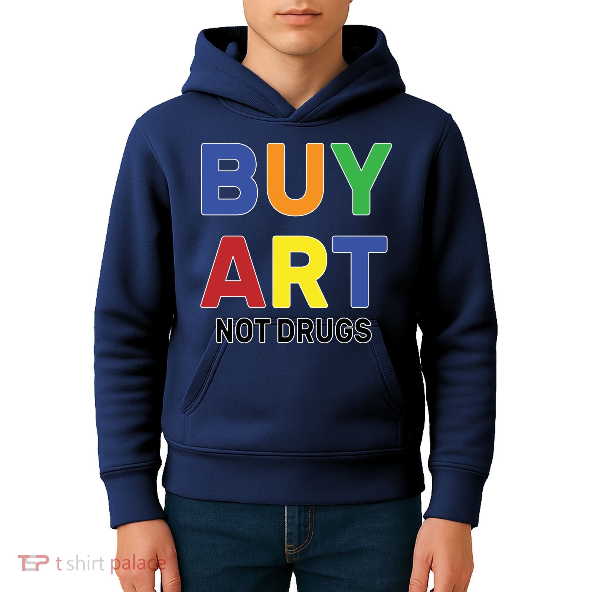 Buy Art Not Drugs Logo Kids Hoodie