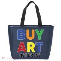 Buy Art Not Drugs Logo Tote Bag thumb 0