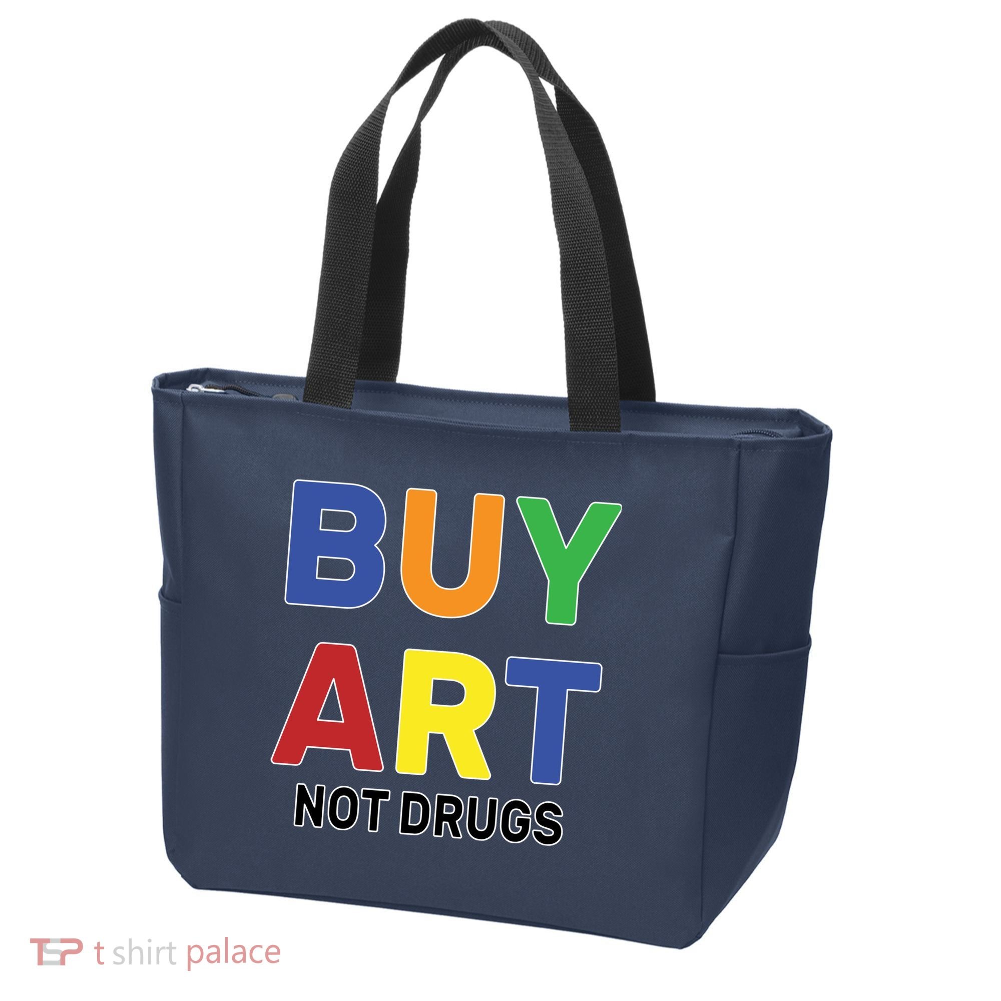 Buy Art Not Drugs Logo Tote Bag