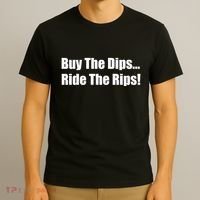 Buy The Dips Ride The Rips Stock T-Shirt thumb 3