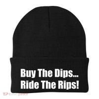 Buy The Dips Ride The Rips Stock Beanie thumb 0