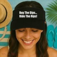 Buy The Dips Ride The Rips Stock Visor thumb 2