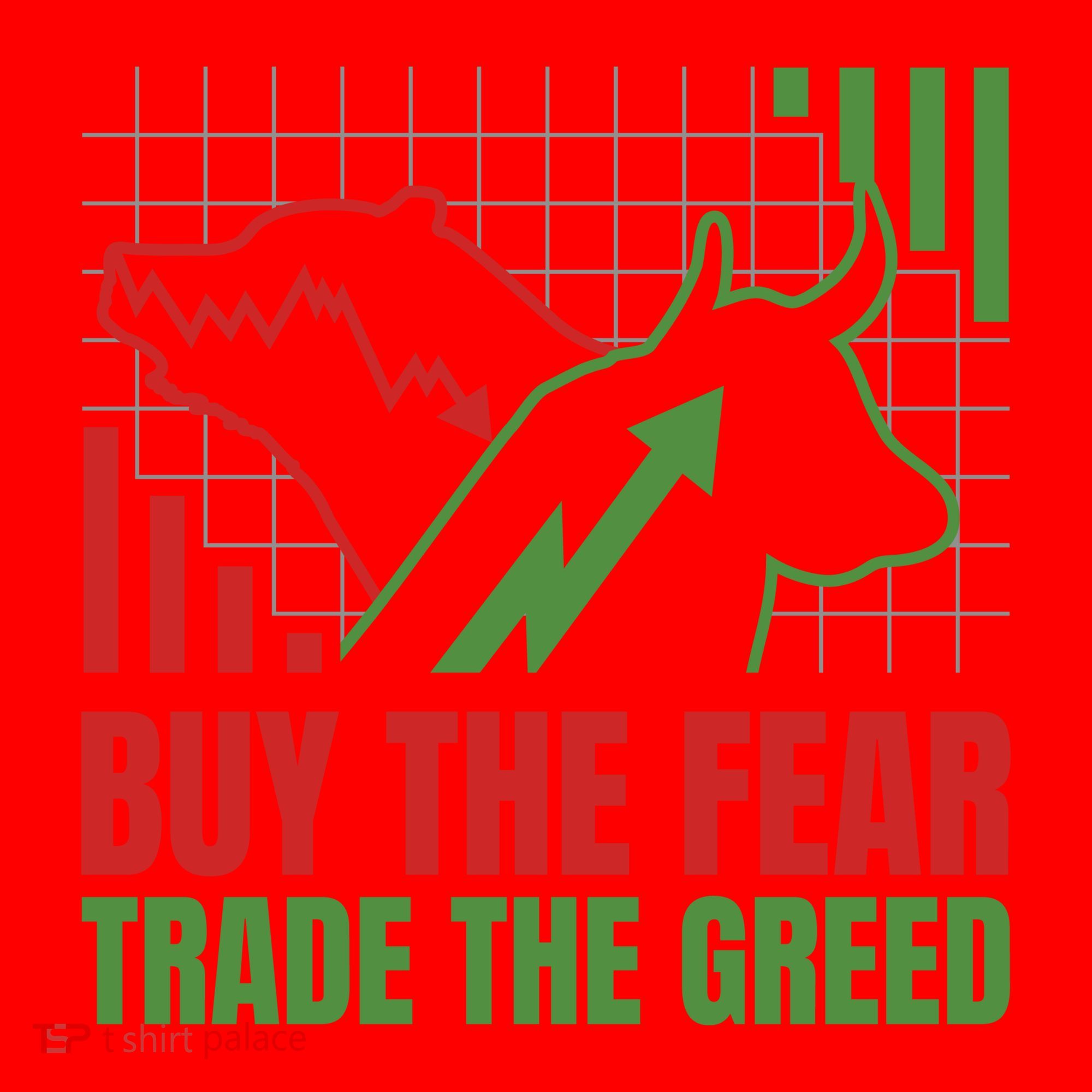 Buy The Fear Trade The Greed Santa Hat