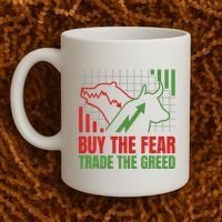 Buy The Fear Trade The Greed Coffee Mug thumb 2