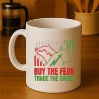 Buy The Fear Trade The Greed Coffee Mug thumb 4