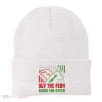 Buy The Fear Trade The Greed Beanie thumb 0