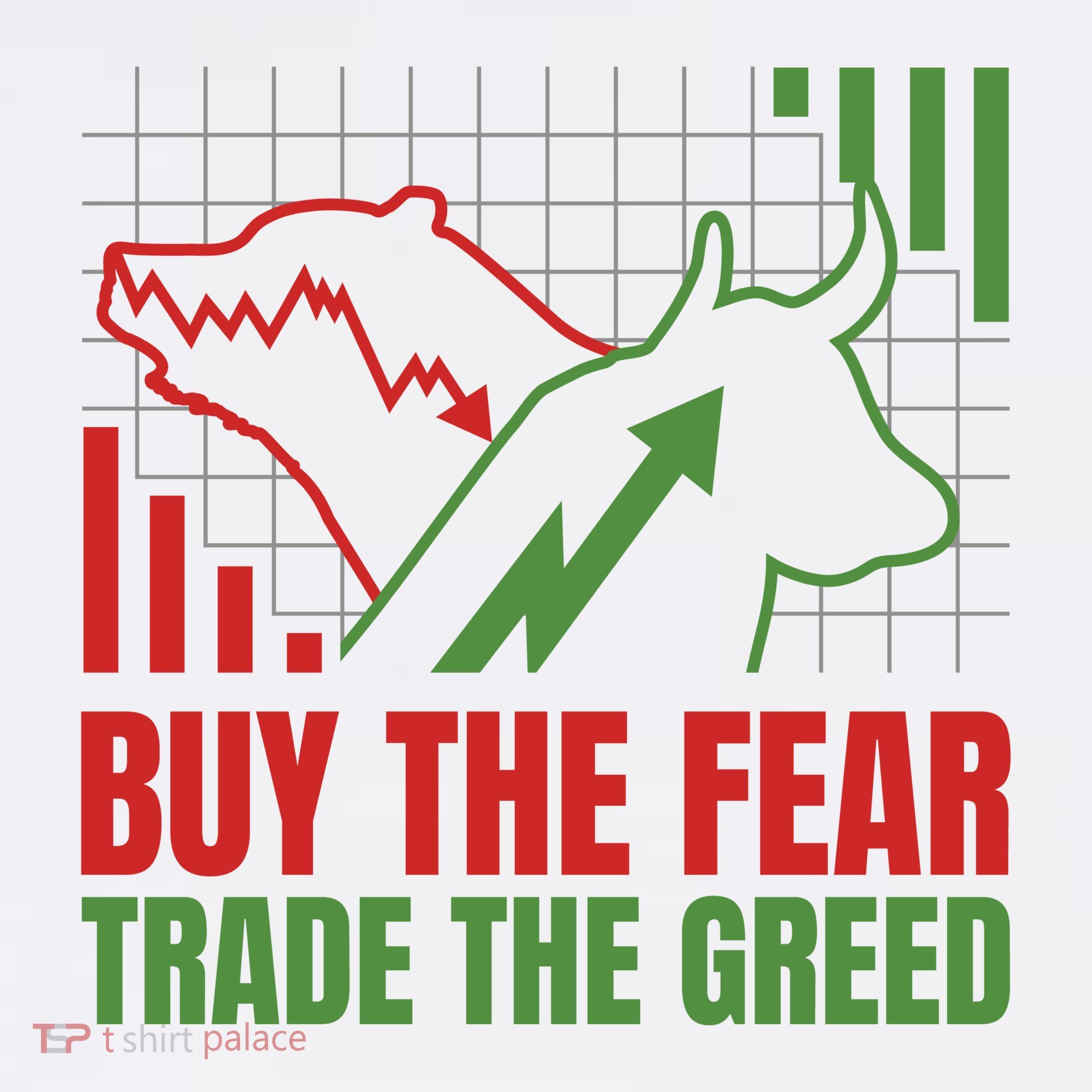 Buy The Fear Trade The Greed Mousepad