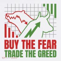 Buy The Fear Trade The Greed Baby Bodysuit thumb 2
