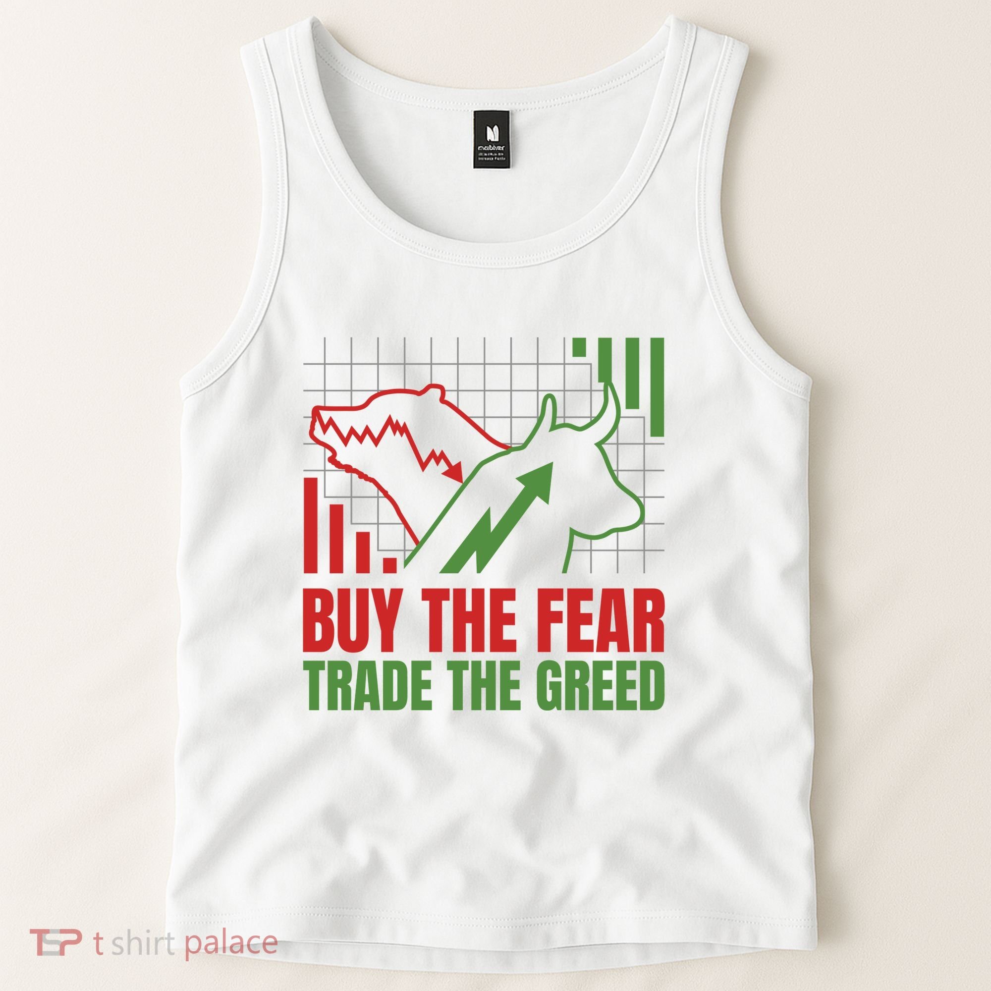 Buy The Fear Trade The Greed Tank Top
