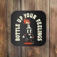 Bottle Up Your Feelings Coaster thumb 0