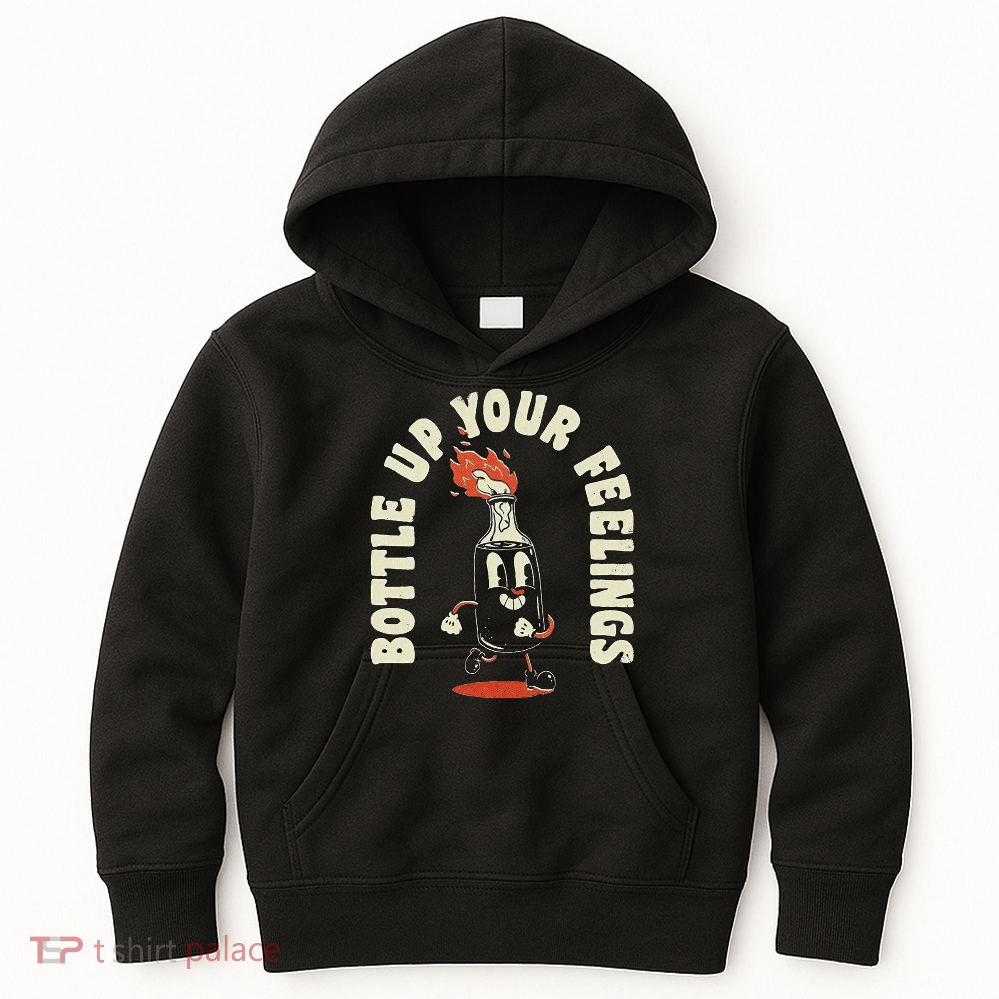 Bottle Up Your Feelings Kids Hoodie