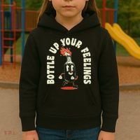 Bottle Up Your Feelings Kids Hoodie thumb 3