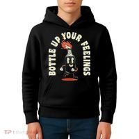 Bottle Up Your Feelings Kids Hoodie thumb 4
