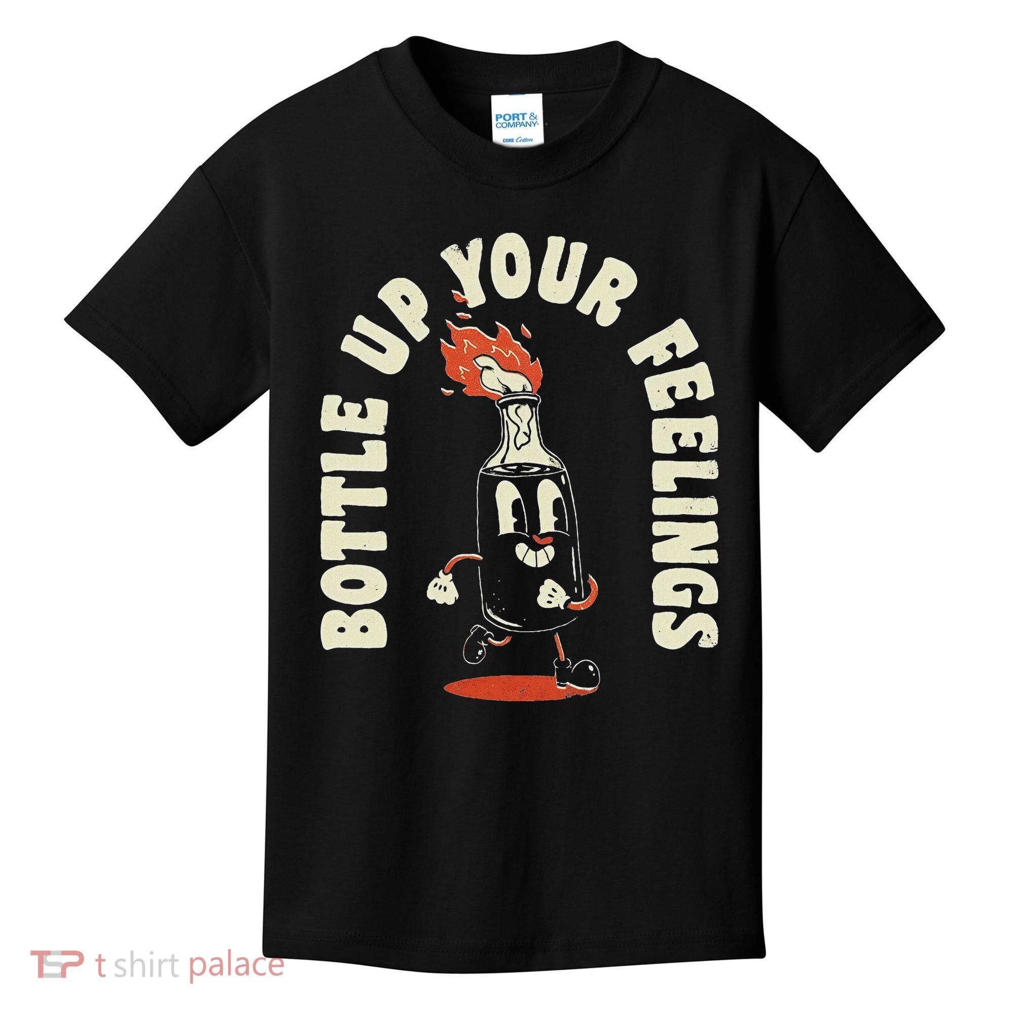 Bottle Up Your Feelings Kids T-Shirt