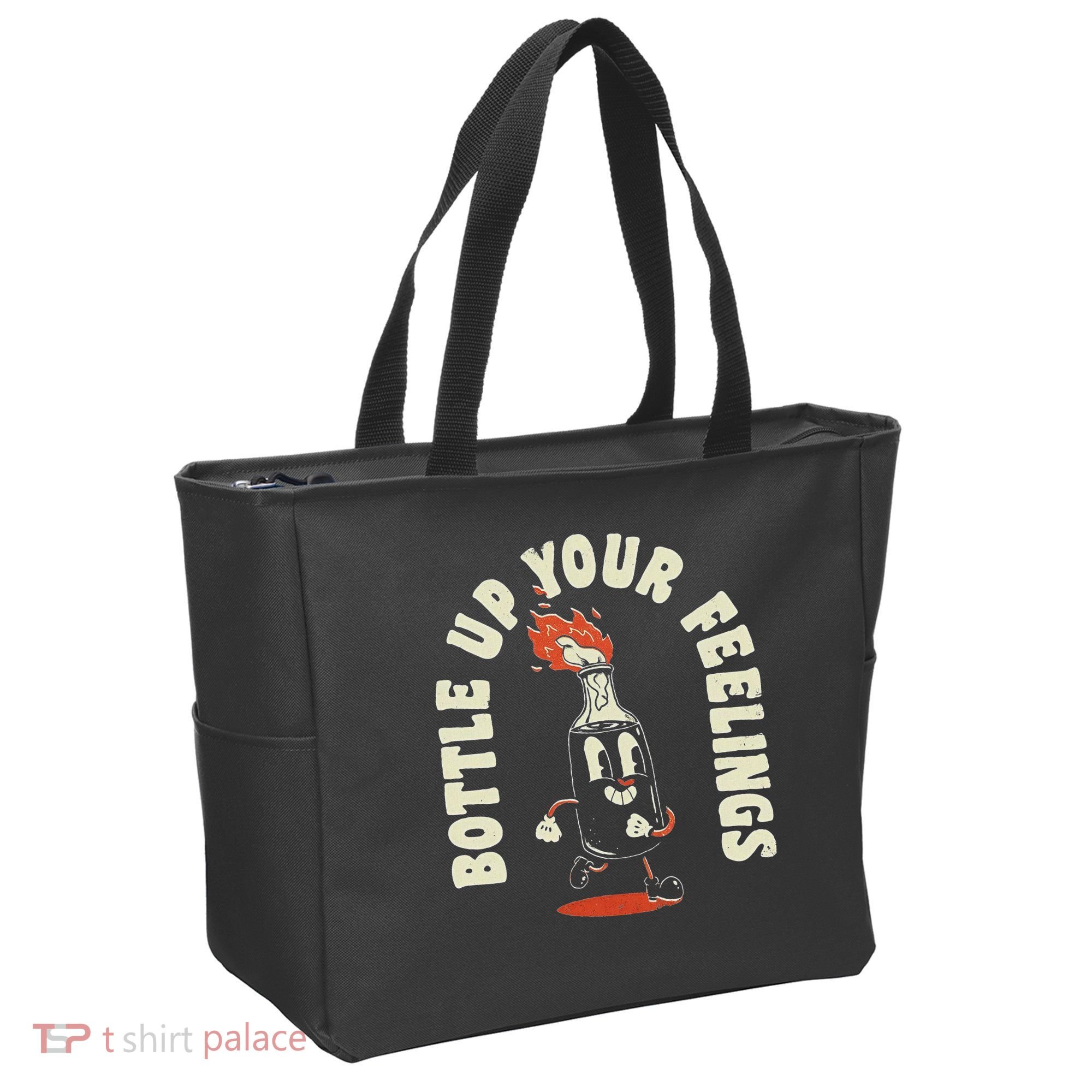 Bottle Up Your Feelings Tote Bag