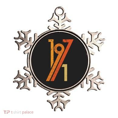 Birthday Vintage 70s Style 1971 Ornament