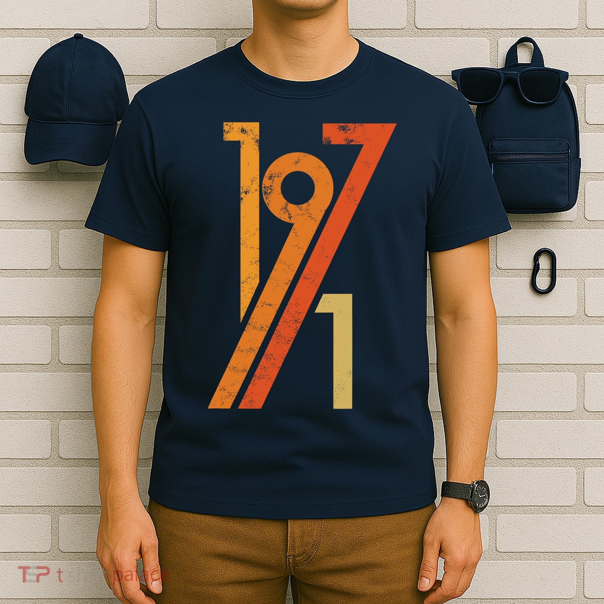 Birthday Vintage 70s Style 1971 T-Shirt