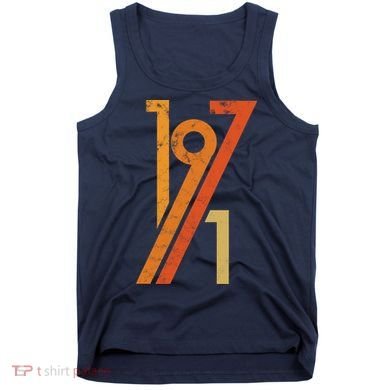 Birthday Vintage 70s Style 1971 Tank Top
