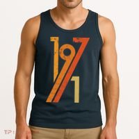 Birthday Vintage 70s Style 1971 Tank Top thumb 3