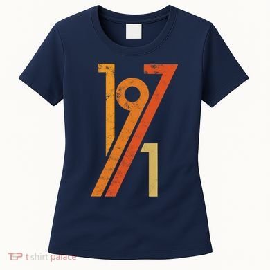 Birthday Vintage 70s Style 1971 Women's T-Shirt