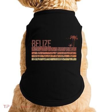 Belize Vintage 70s 80s Vacation Doggie Tank
