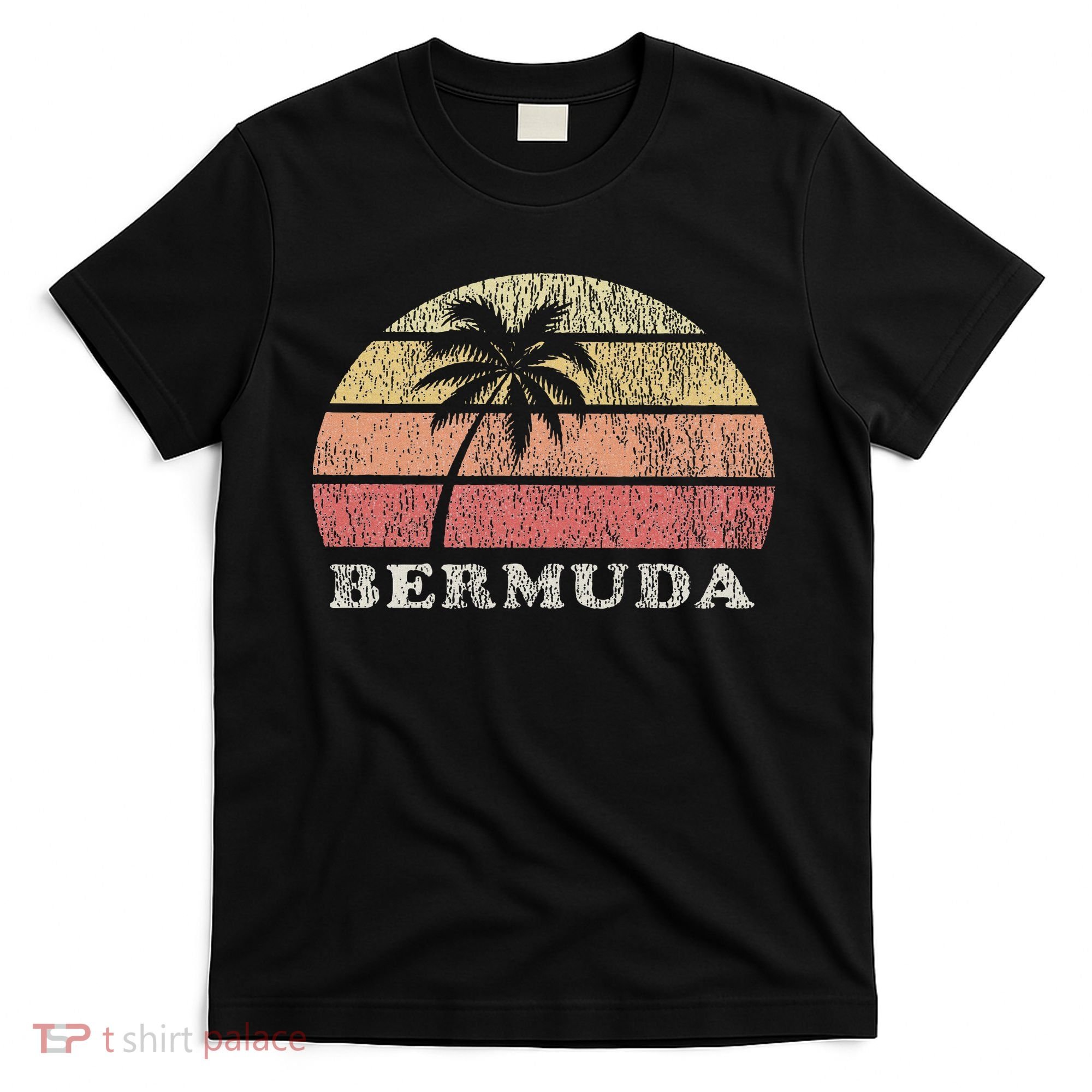 Bermuda Vintage 70s Retro Throwback  T-Shirt