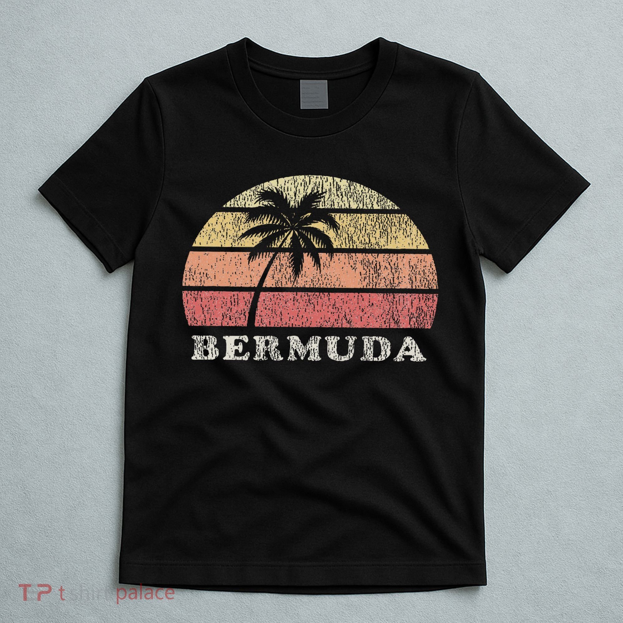 Bermuda Vintage 70s Retro Throwback  T-Shirt