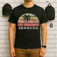 Bermuda Vintage 70s Retro Throwback  T-Shirt thumb 6