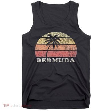 Bermuda Vintage 70s Retro Throwback  Tank Top