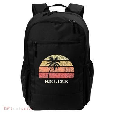 Belize Vintage 70s Retro Throwback Design Backpack