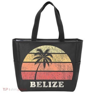 Belize Vintage 70s Retro Throwback Design Tote Bag