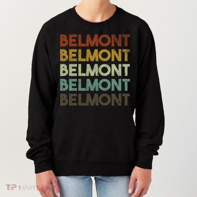 Belmont Vintage 80s Retro Style Women's Sweatshirt