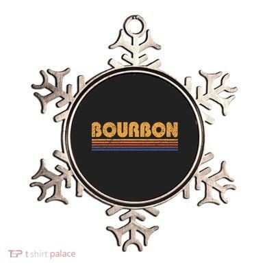 Bourbon Vintage 80s Retro Whiskey Ornament