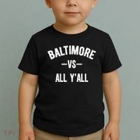 Baltimore Vs All Y’All Toddler T-Shirt thumb 2