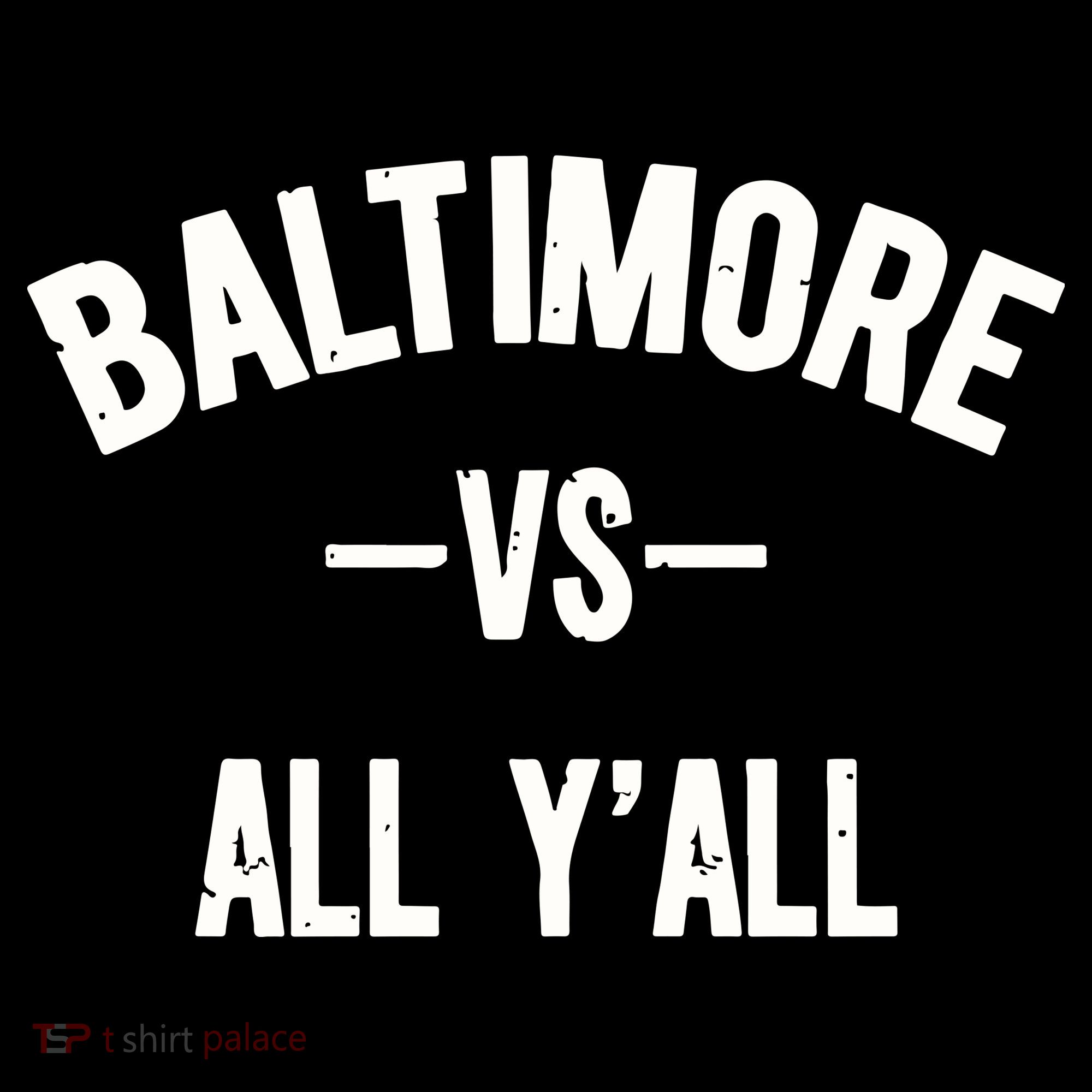 Baltimore Vs All Y’All Kids Long Sleeve Shirt