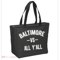 Baltimore Vs All Y’All Tote Bag thumb 2