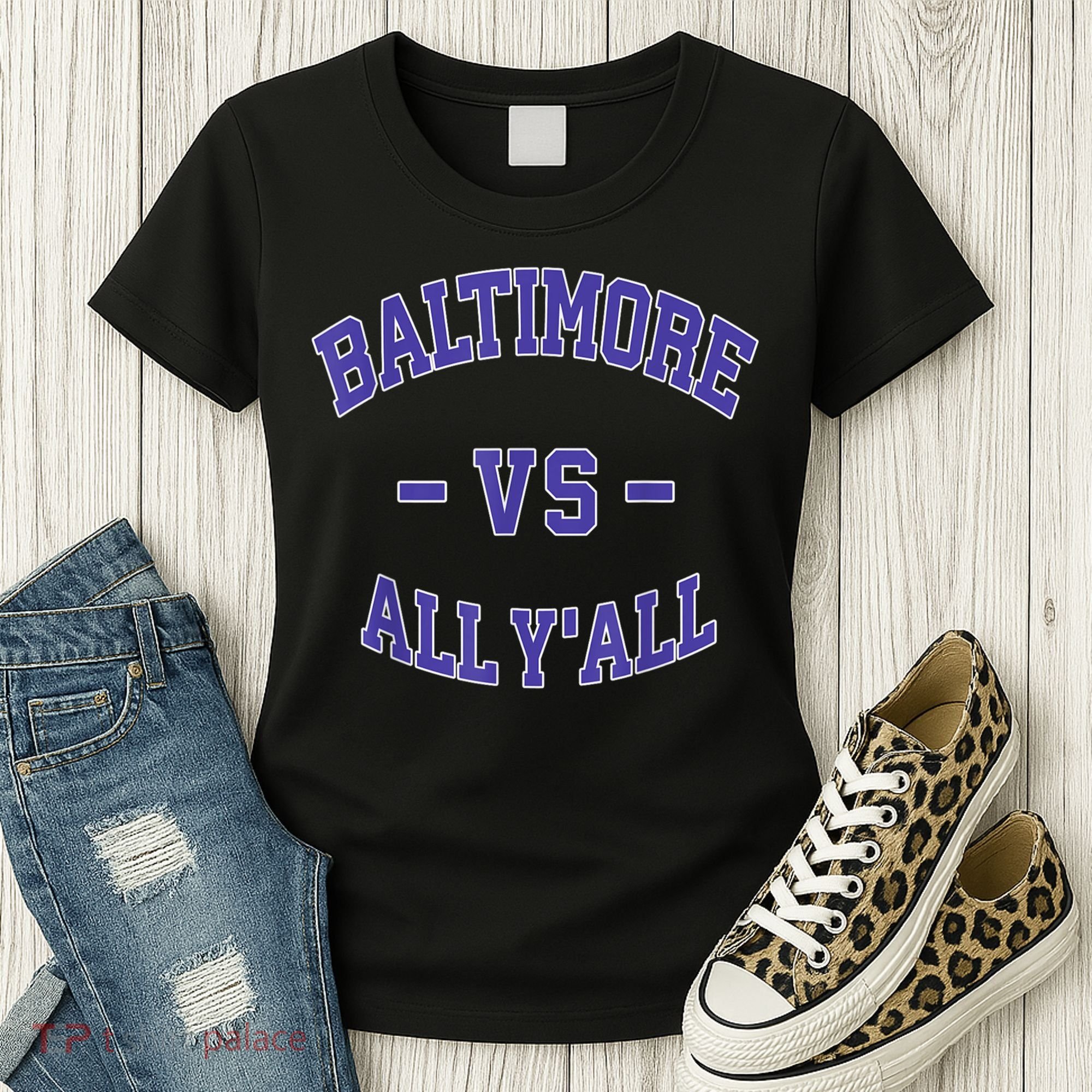Baltimore Vs All YAll Funny Baltimore Women's T-Shirt