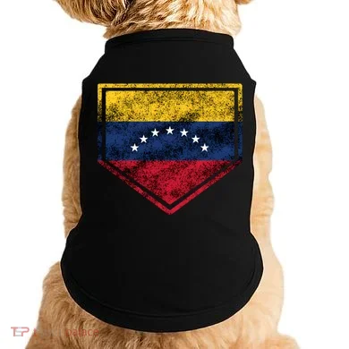 Baseball Venezuela Doggie Tank