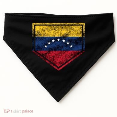 Baseball Venezuela USA-Made Doggie Bandana