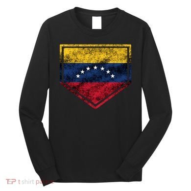 Baseball Venezuela Long Sleeve Shirt
