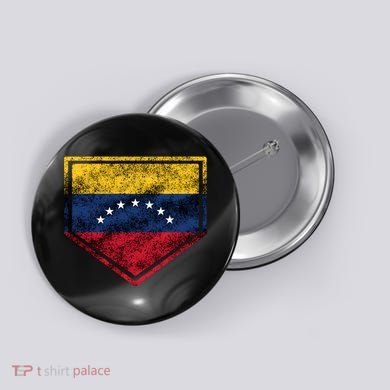 Baseball Venezuela Button