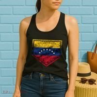 Baseball Venezuela Women's Tank Top thumb 2
