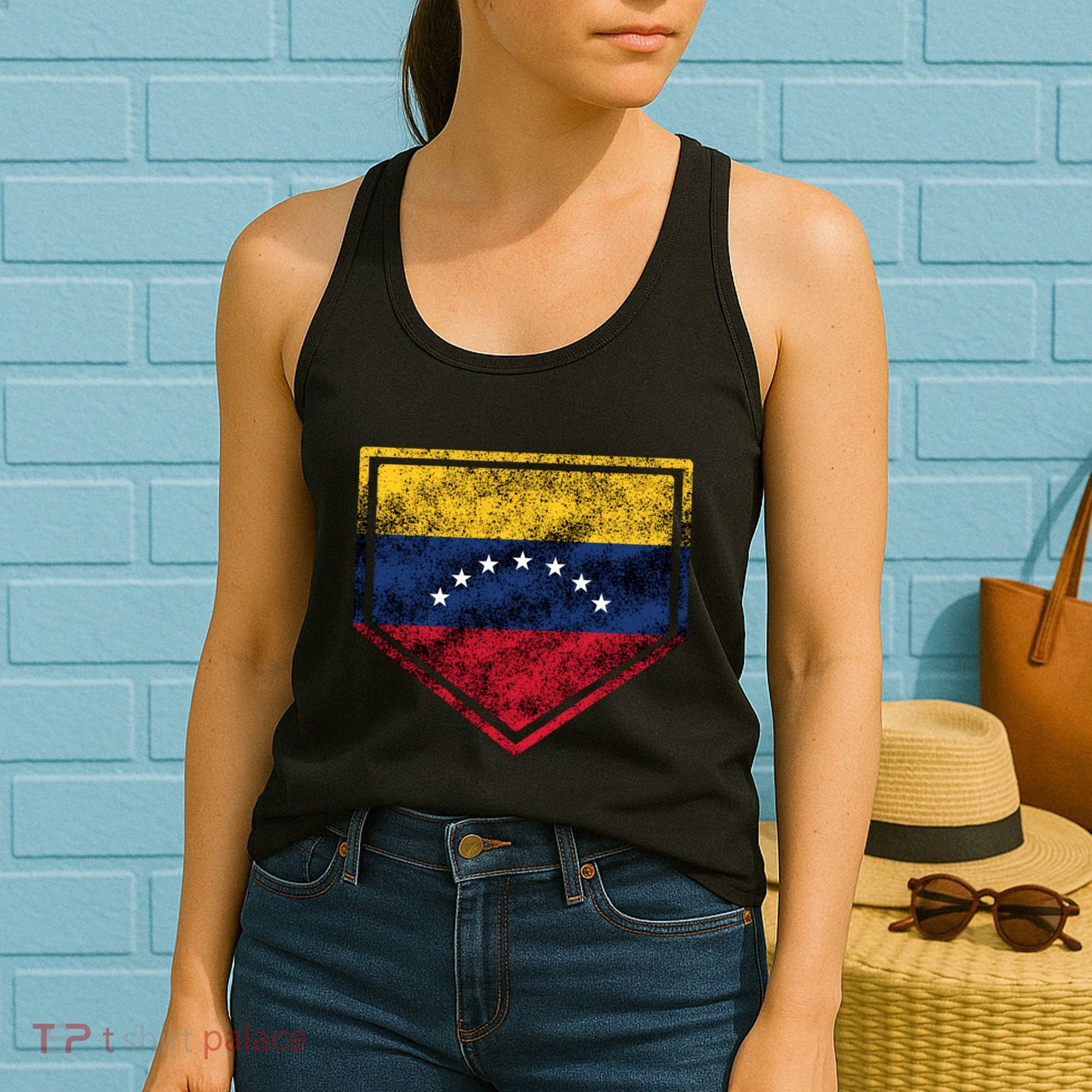 Baseball Venezuela Women's Tank Top