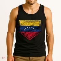 Baseball Venezuela Tank Top thumb 3