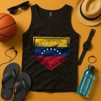 Baseball Venezuela Tank Top thumb 4