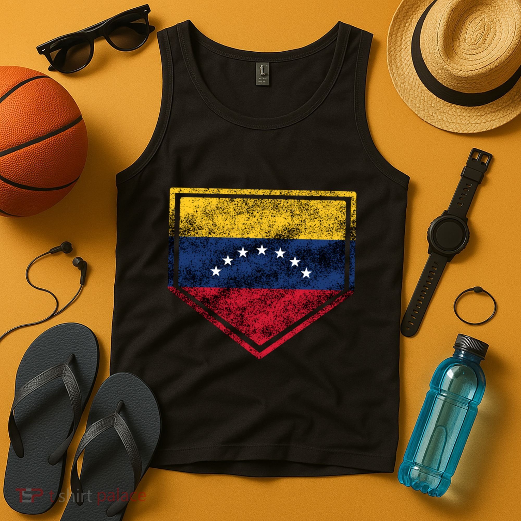 Baseball Venezuela Tank Top