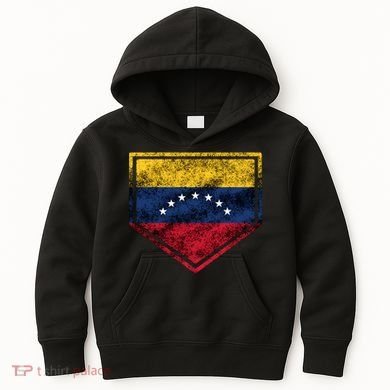 Baseball Venezuela Kids Hoodie