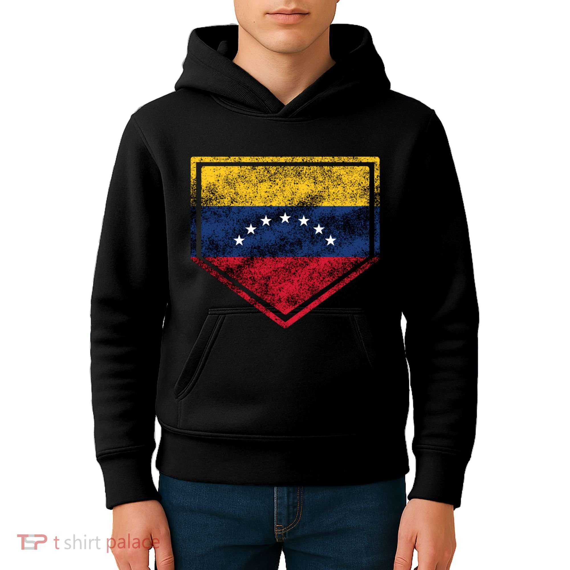 Baseball Venezuela Kids Hoodie